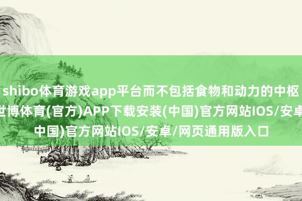shibo体育游戏app平台而不包括食物和动力的中枢数据飞腾 0.3%-世博体育(官方)APP下载安装(中国)官方网站IOS/安卓/网页通用版入口