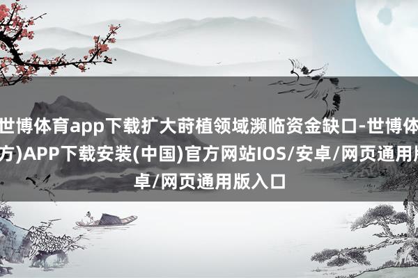 世博体育app下载扩大莳植领域濒临资金缺口-世博体育(官方)APP下载安装(中国)官方网站IOS/安卓/网页通用版入口