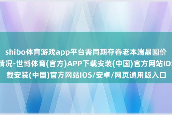 shibo体育游戏app平台需同期存眷老本端晶圆价钱变动和各企业的产销情况-世博体育(官方)APP下载安装(中国)官方网站IOS/安卓/网页通用版入口