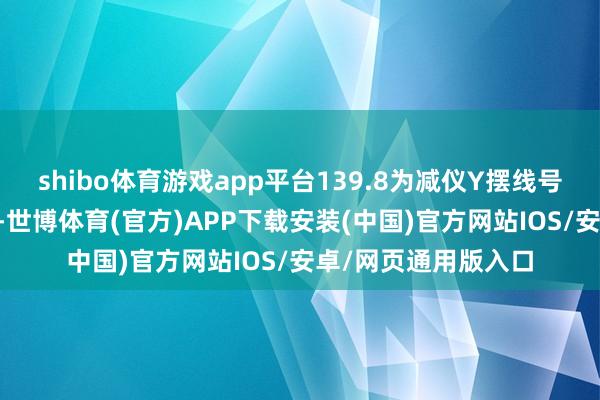 shibo体育游戏app平台139.8为减仪Y摆线号真谛是：RF是类型-世博体育(官方)APP下载安装(中国)官方网站IOS/安卓/网页通用版入口