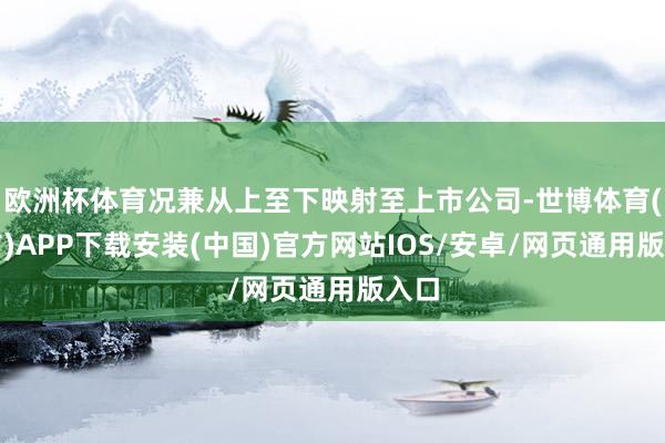 欧洲杯体育况兼从上至下映射至上市公司-世博体育(官方)APP下载安装(中国)官方网站IOS/安卓/网页通用版入口